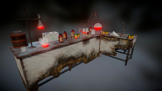Chemical lab (Fallout 4) 3D Model