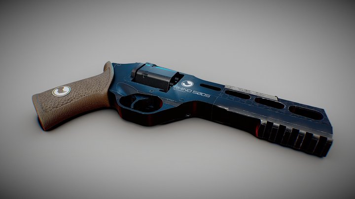 Revolver Rhino 50DS 3D Model