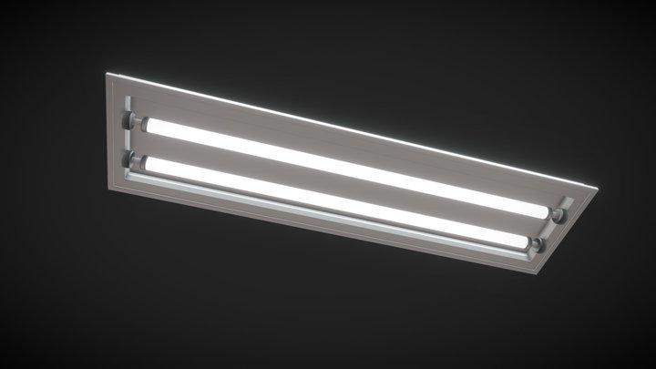 Ceiling Lamp-1MB 3D Model