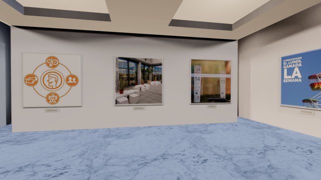 Instamuseum for @staff.eventos 3D Model