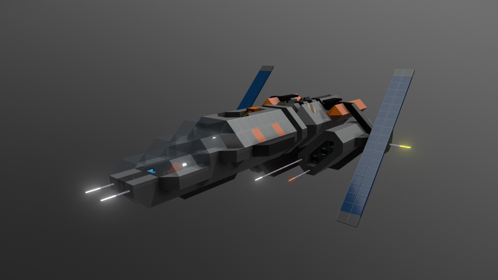 Starmade - Scraper - 3D model by Kraengis [c5b2b06] - Sketchfab