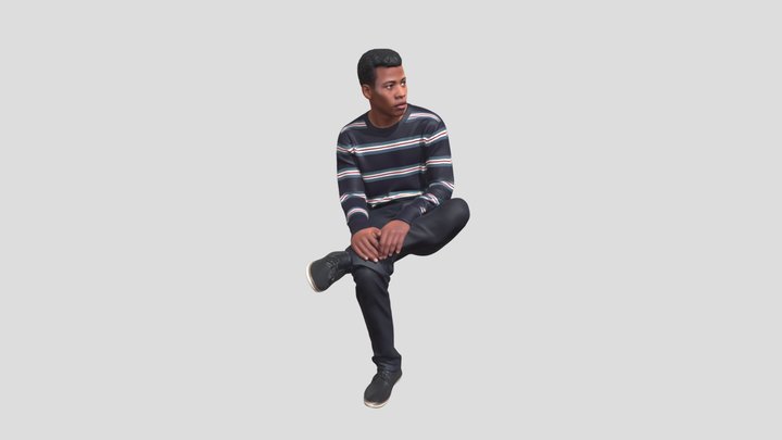 Contemplative Stripes – Modelo 3D gratuito STL