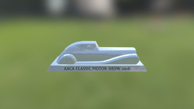 AACA Trophy 3D Model