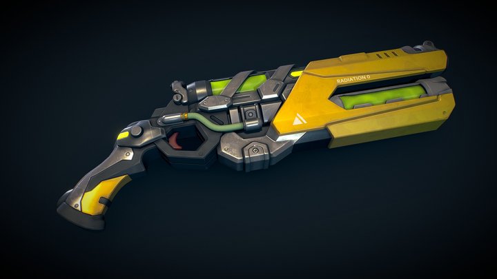 reaper hazmat weapon 3D Model