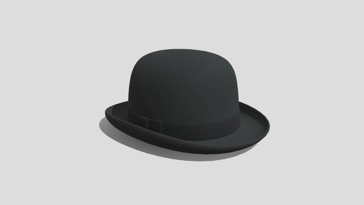 Low poly stylized hat – Free 3D Model STL