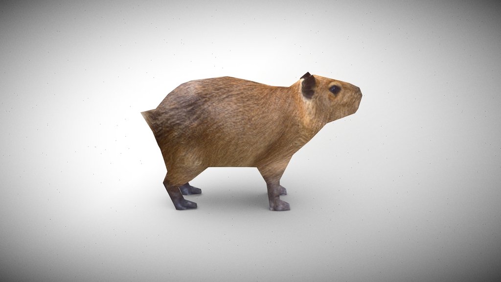 Capybara PS1 style