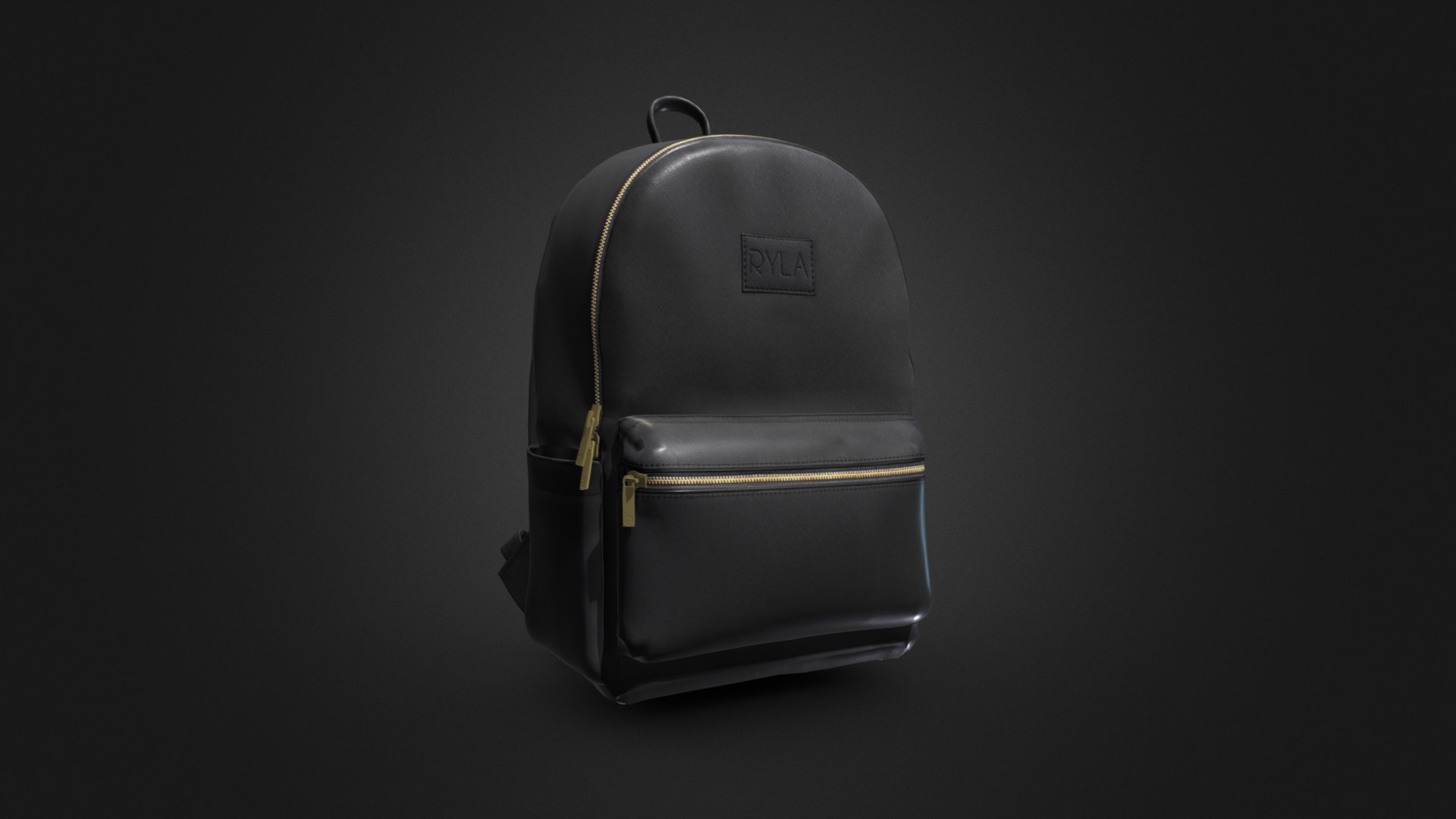 3D model Just Black - This is a 3D model of the Just Black. The 3D model is about a silver and black briefcase.