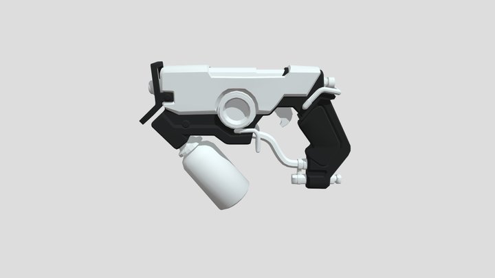 Overwatch Gun - a015495i 3D Model
