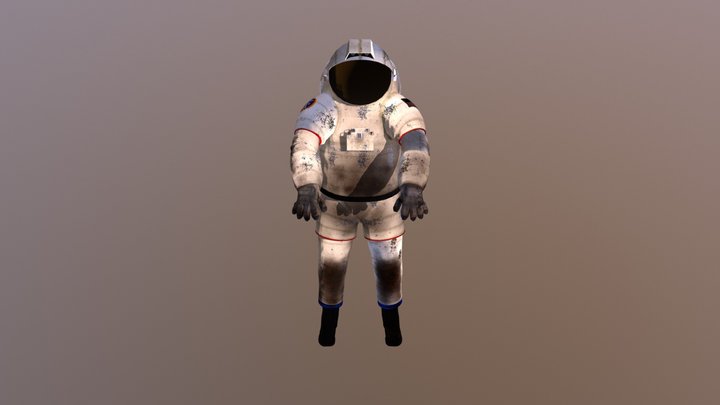 Z2 Spacesuit 3D Model