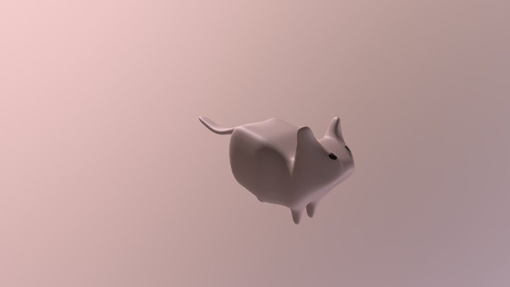 rat plushie 3D Model