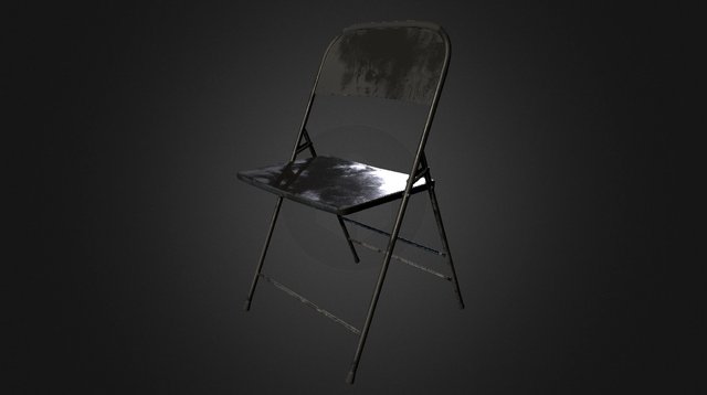 Simple metal foldable chair – Modèle 3D gratuit STL