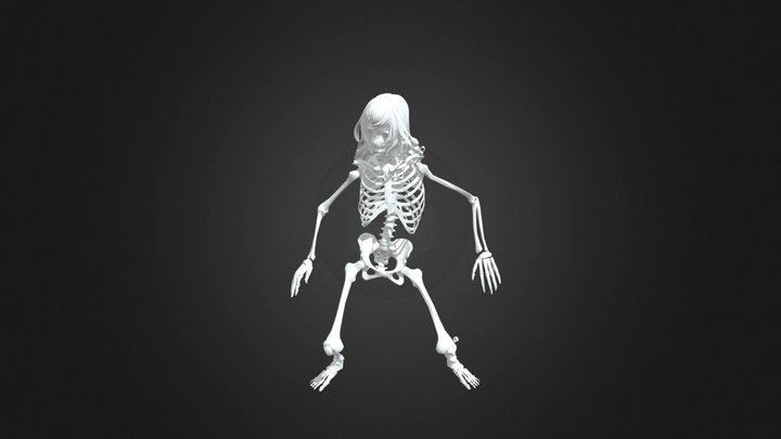 Kaori dance 3D Model