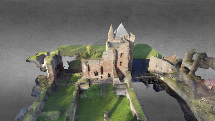 Ruïne van Brederode 3D Model