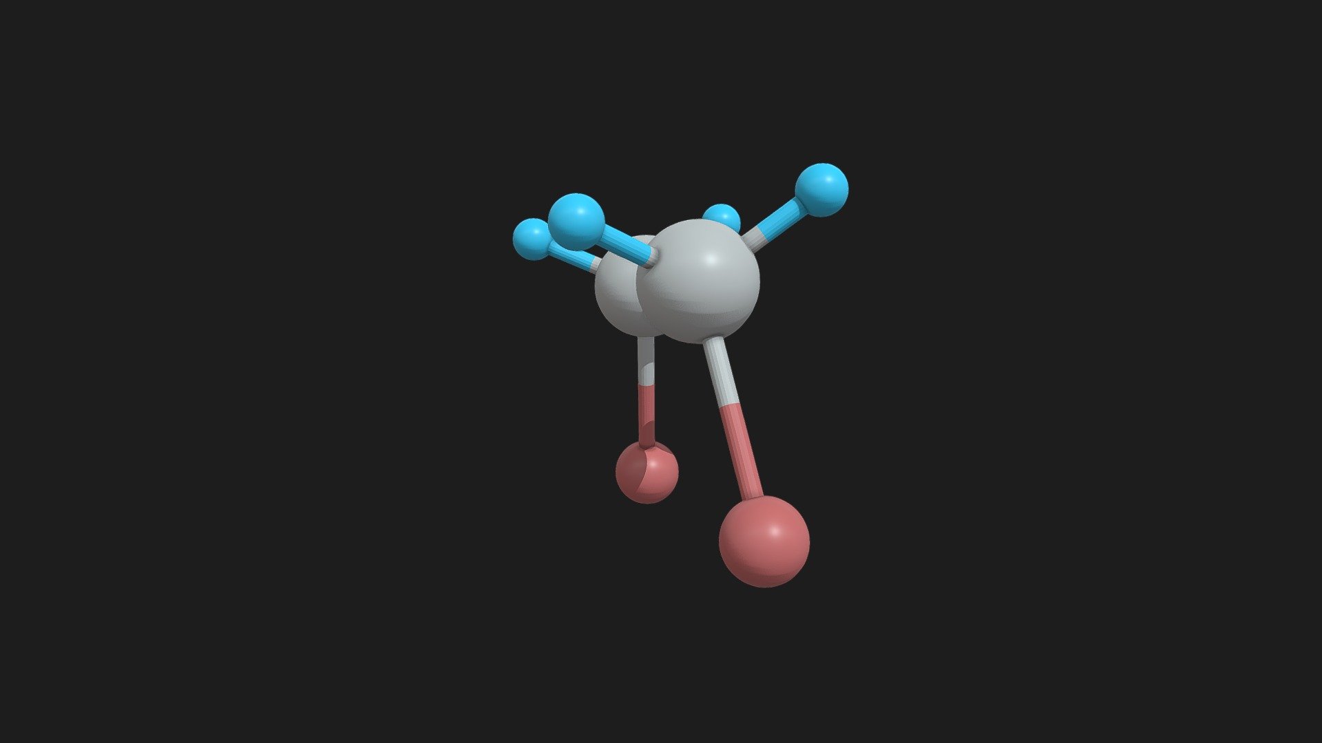 Dibromoethane 240deg Rotation