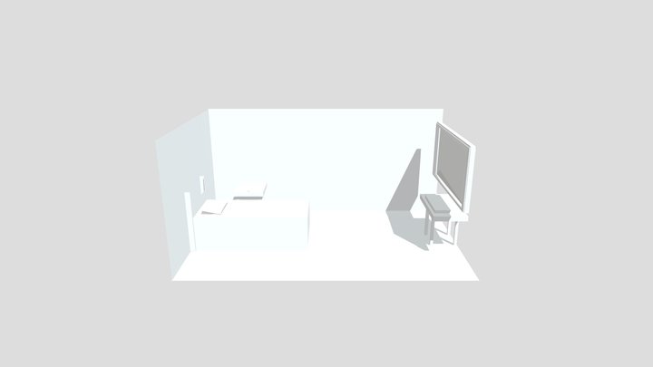 3d sketchbook "bedroom" 3D Model