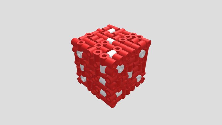 Red Dice Beadsprite 3D Model