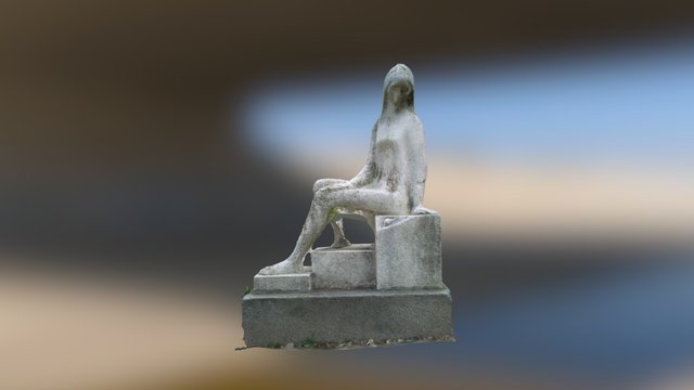 Escultura Dama 3D Model