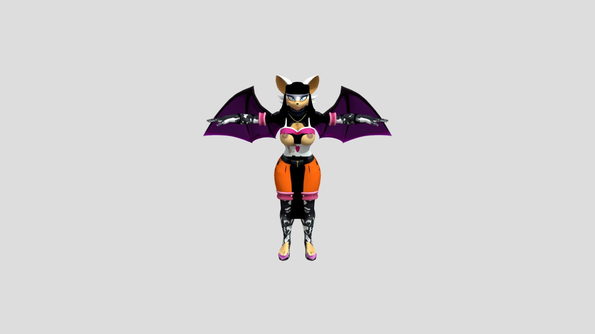 Rouge the Bat NSFWSFM1 - Download Free 3D model by kamdezbroz [c5bf143 ...