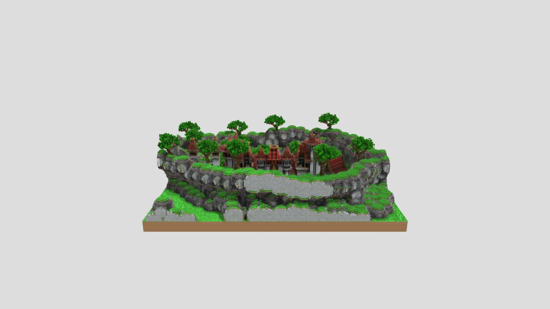 Red Castle Spawn - 3D model by Waffle (@aliendext3r) [c5c064b] - Sketchfab