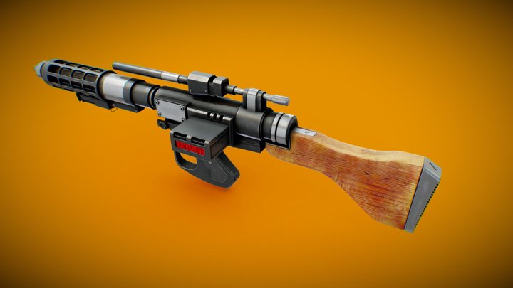 E5c Heavy Blaster Rifle - Star Wars – Gratis 3D-model STL