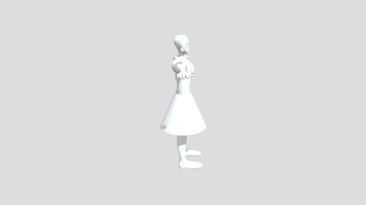 My Character Model For Art Class V1-29 3D Model