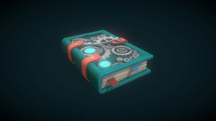 The Book of Time 3D Model