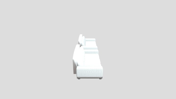low poly sofa's – Modello 3D gratuito STL