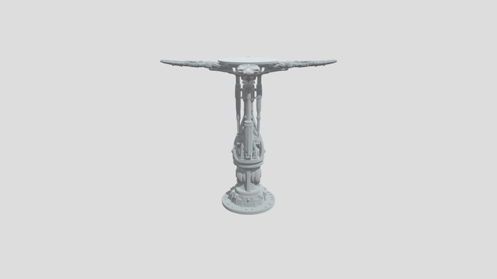 Industrial Robotic Arm 3D Model