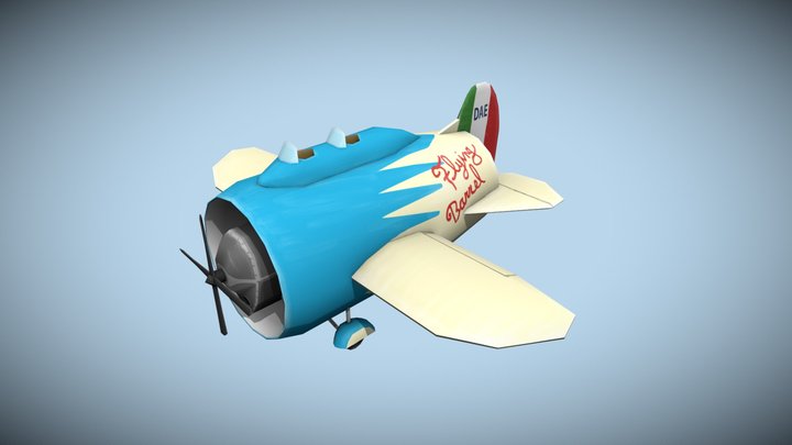 Flying Circus - "Flying Barrel" 3D Model