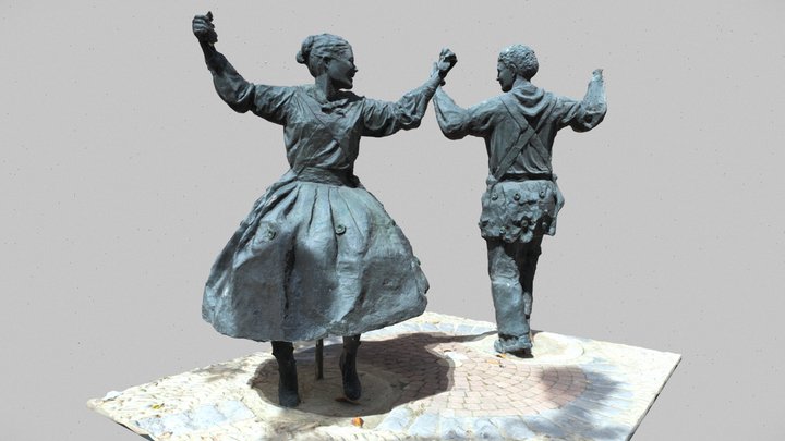 Danzadores en Albelda de Iregua 3D Model