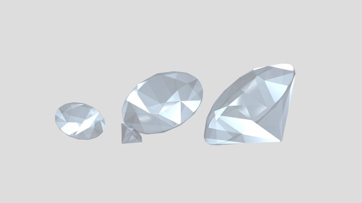 Diamonds 3D Model