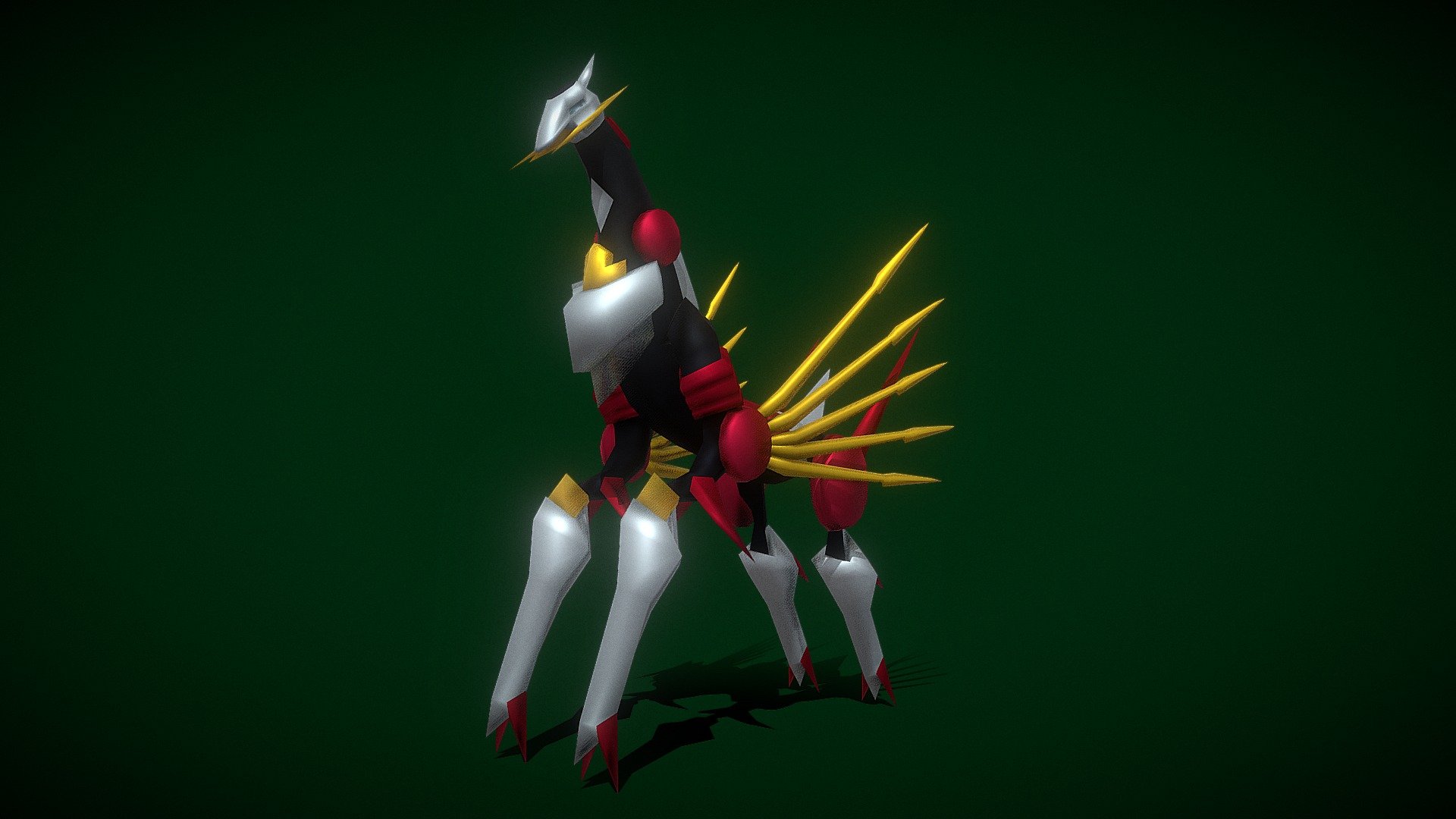 ZW - Sleipnir Mail (Yugioh) - Buy Royalty Free 3D model by Yanez ...