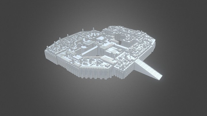 Old City 3D Model