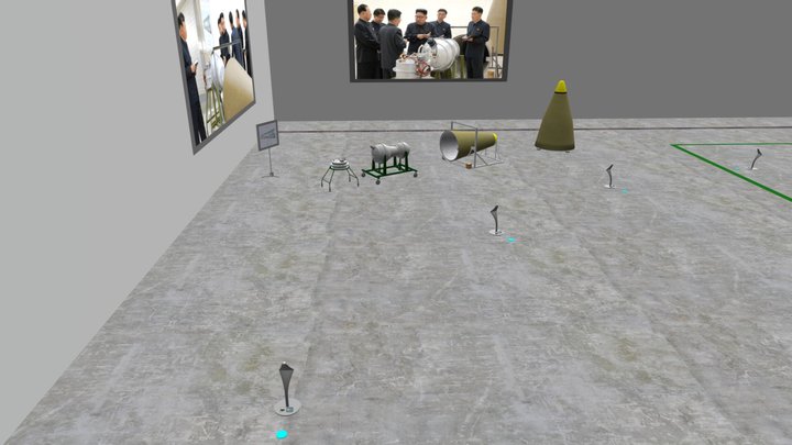 Chamjin Missile Facility 3D Model