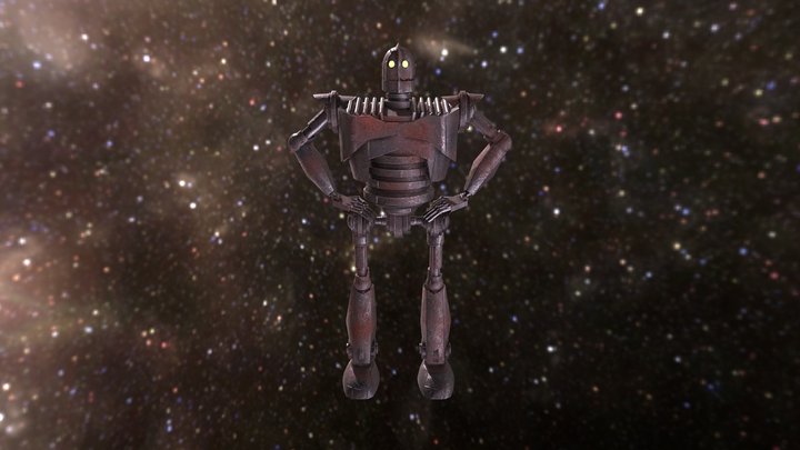 iron giant 3D Model