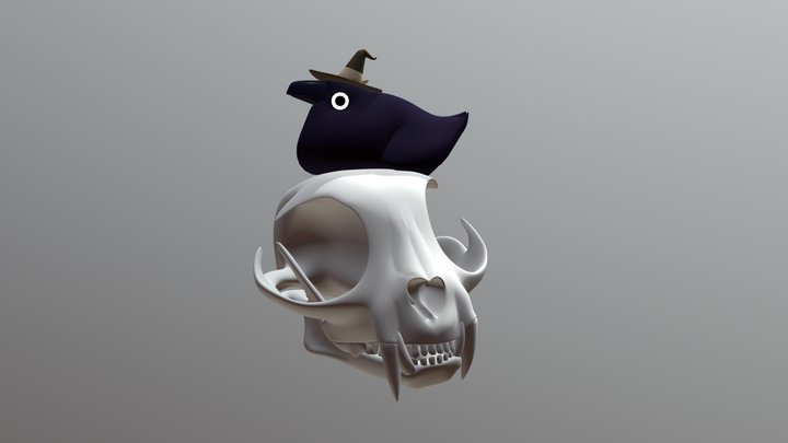 Bobcat Crow 3D Model