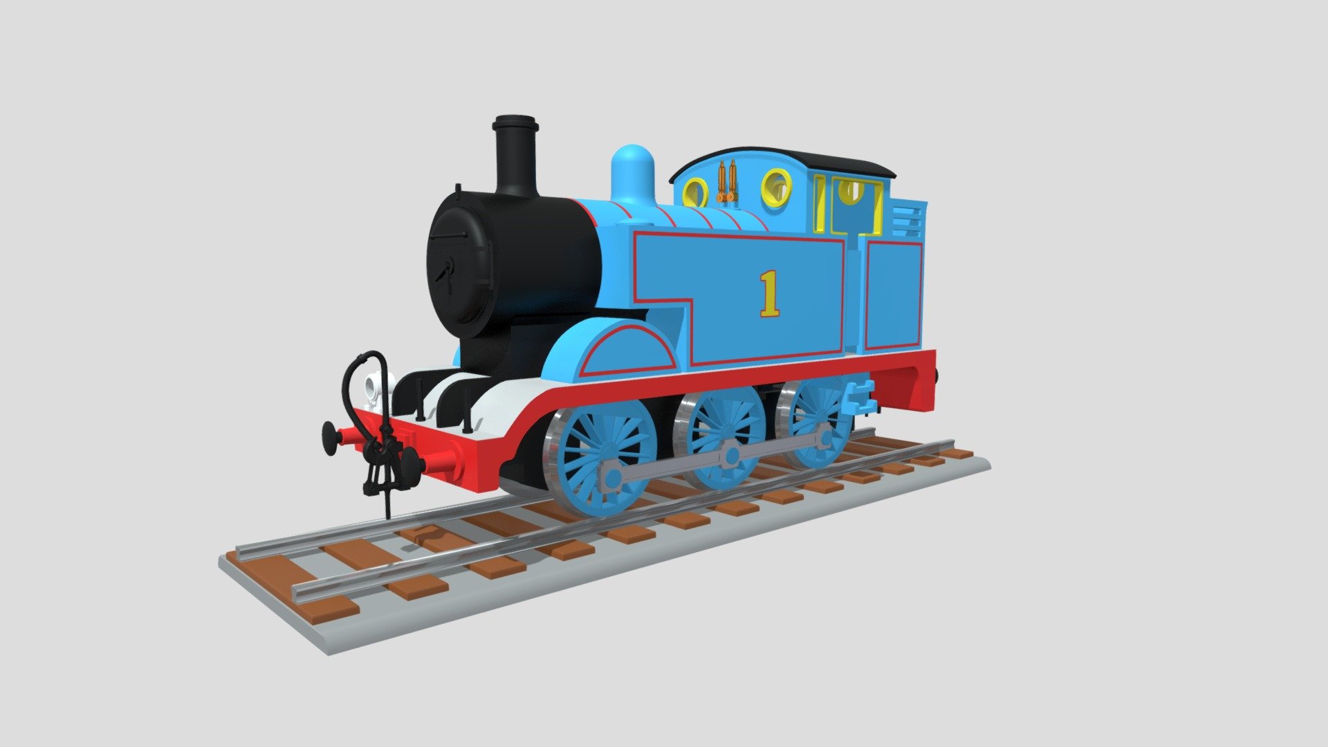 HO Custom Thomas - 3D Model By DeathRoe [c5c81f4] - Sketchfab