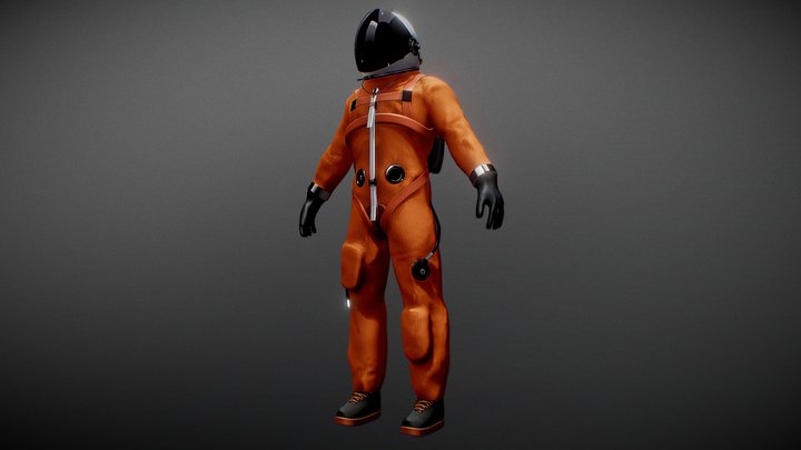 Astronaut 3D Model