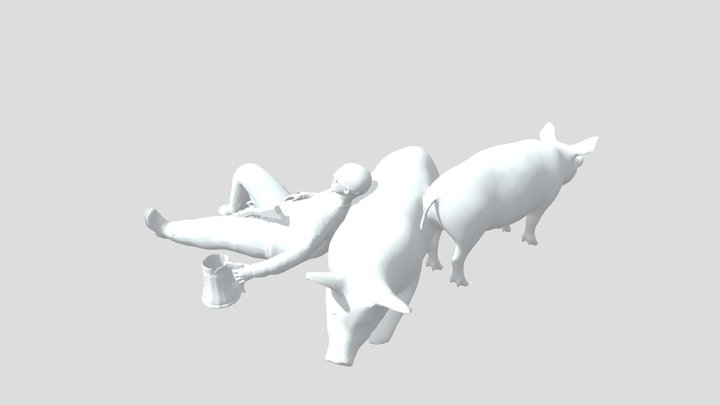 Pirate 2 3D Model