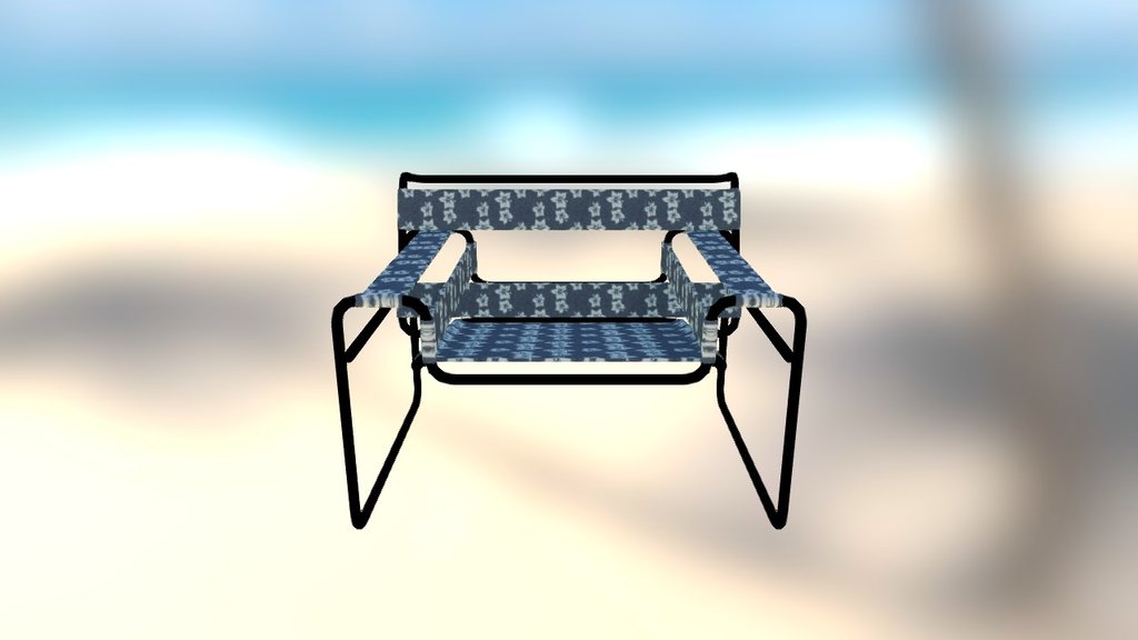 Armstoel3D — Sketchfab embed 3D viewer