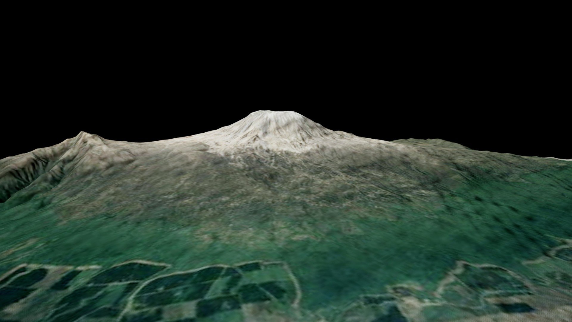 Kilimanjaro volcano