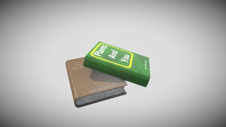 Books 3D Model