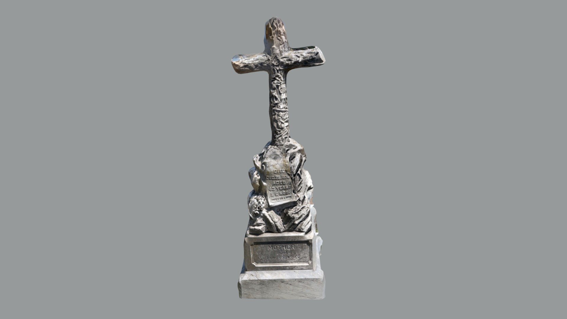 Tombstone cross