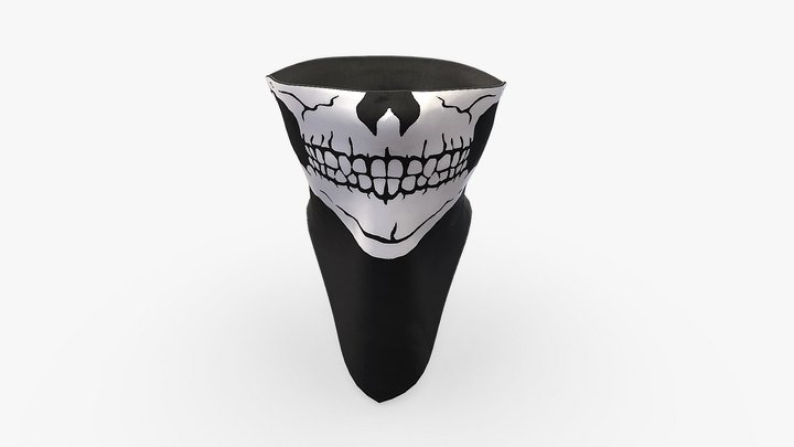 Skull Bandana 3D Model