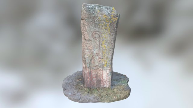Runestone  "U 932" 3D Model