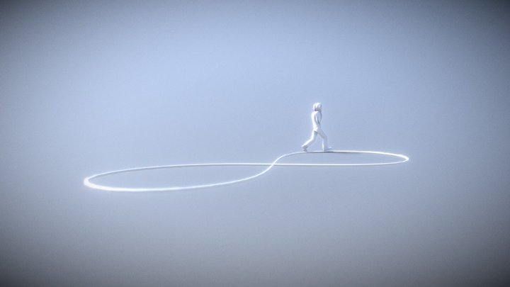 EL GRITO ANIMADO 3D Model