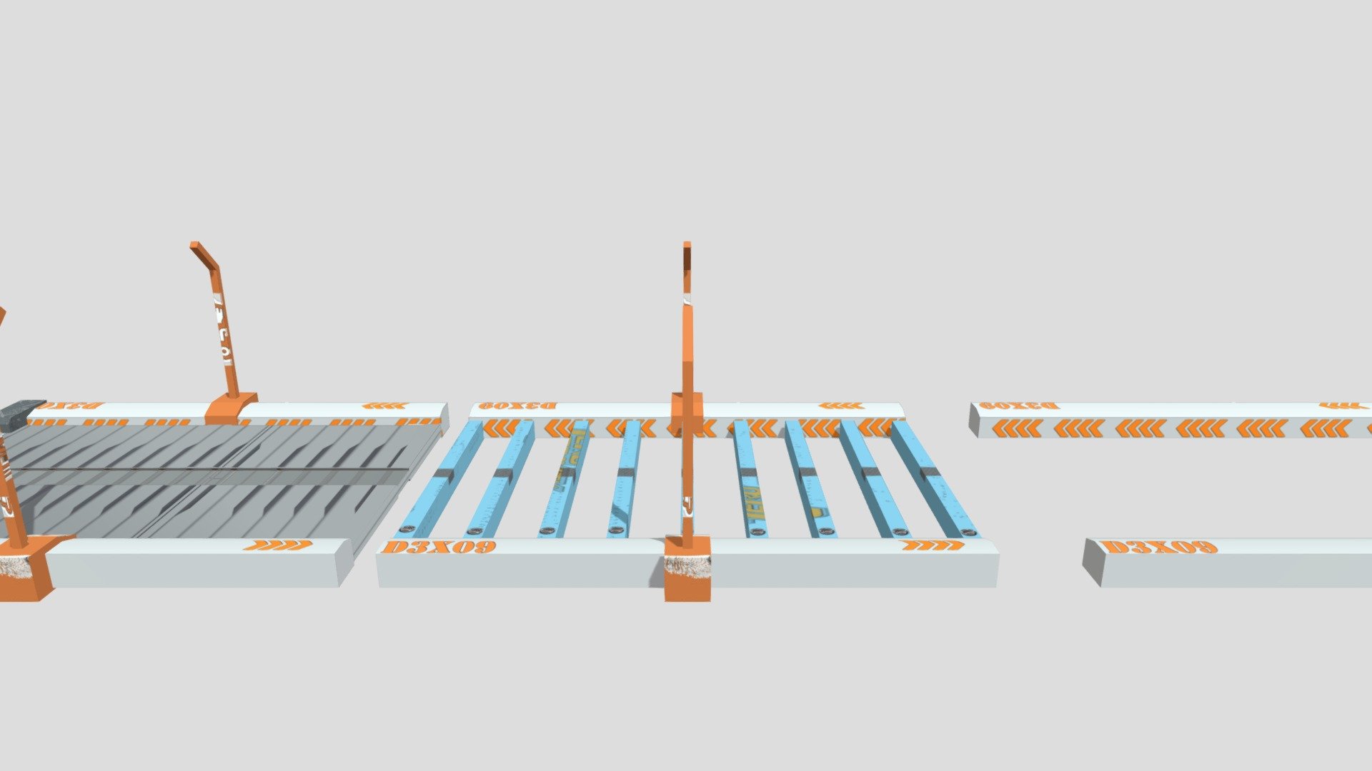 Sci-fi Hovering Bridge