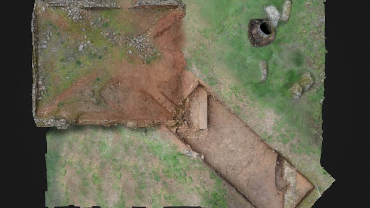 Escavações Fórum Ammaia 3D Model