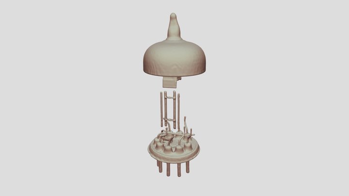 Vacuum Tube: Local Oscillator Tube 3D Model