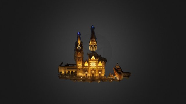 Prueba Rapida de Modelado 3D de Noche 3D Model